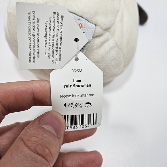 Jellycat Yule Snowman RARE HTF With Tags - Picture 9 of 9